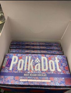 Polkadot Krispy Chocolate Crunch